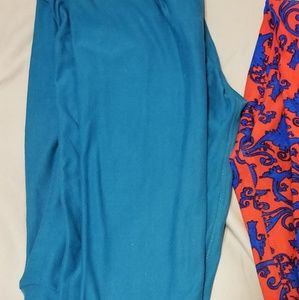 Teal One Size LLR leggings